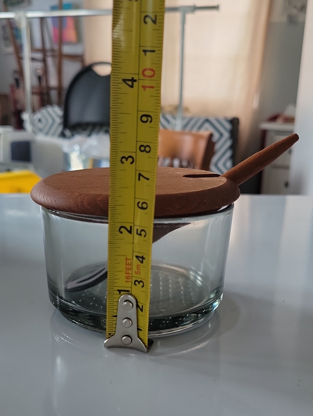 Vintage Luthje Condiment Jar